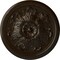 Ekena Millwork Legacy Acanthus Ceiling Medallion (Fits Canopies up to 3 1/2"), 12 3/4"OD x 7/8"P, Bronze CM12LEBZS - alternate 1
